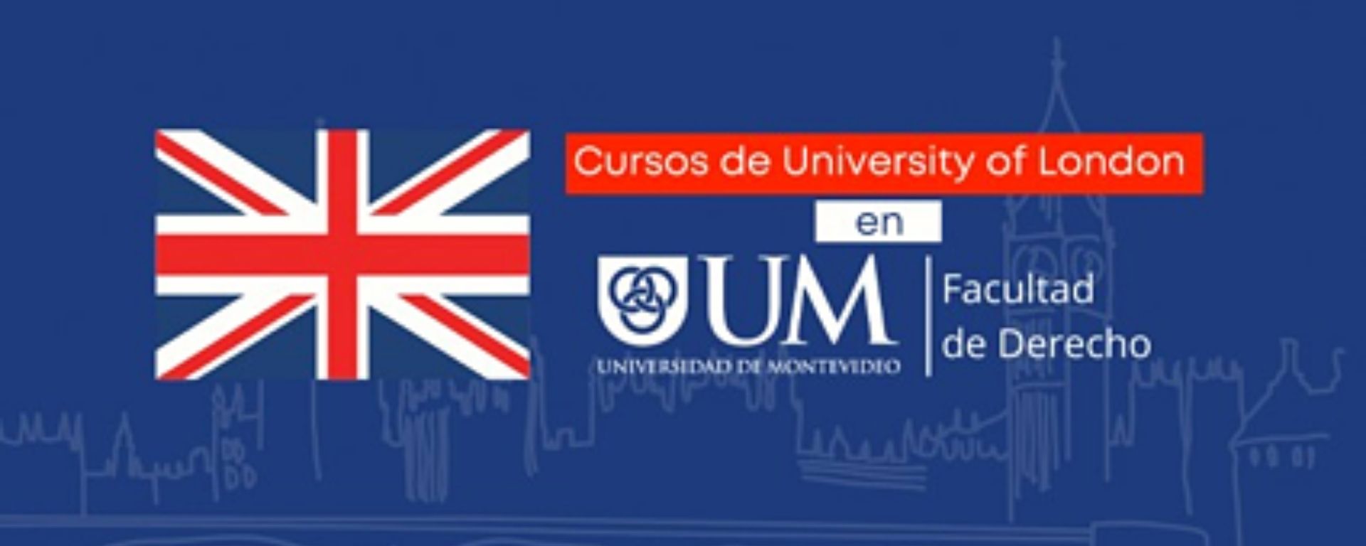 Flyer cursos de University of London