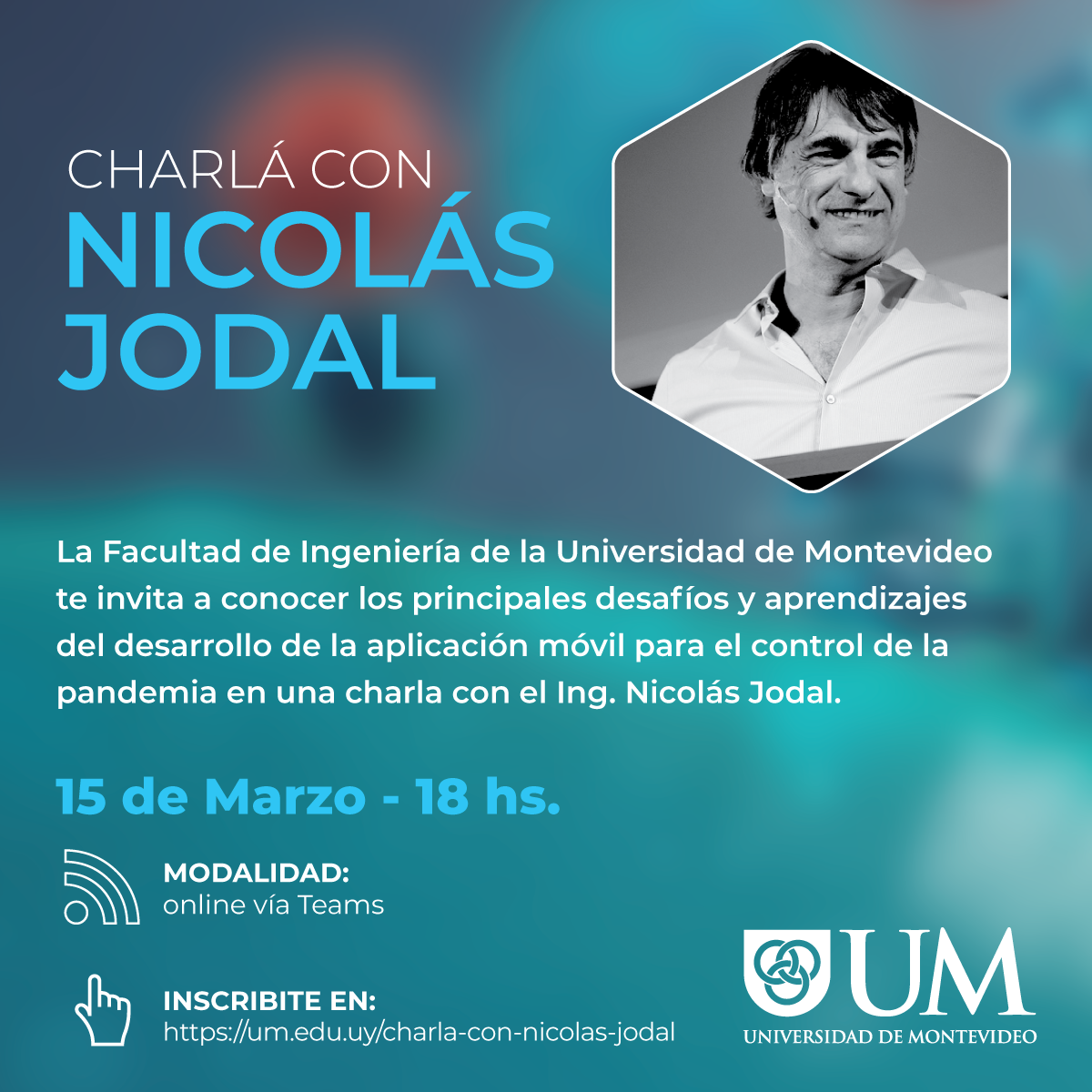 Charla con Nicolás Jodal